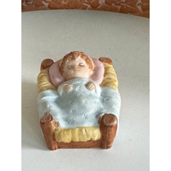 HOMCO Nativity 5602 Replacement Piece BABY JESUS Bisque Porcelain Figurine - Picture 3 of 7